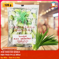 Kẹo Sữa Thái Vị Lá Dứa (Gói 120g)